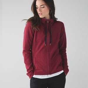lululemon athletica Red Hoodie